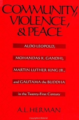 Book cover for Community, Violence, and Peace