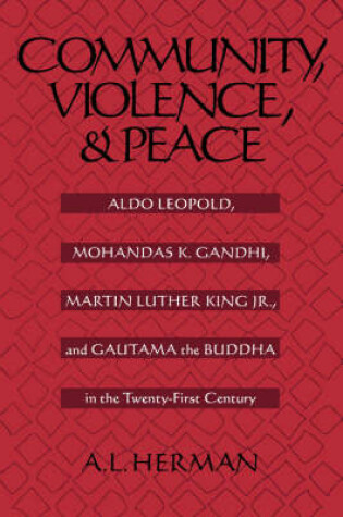 Cover of Community, Violence, and Peace