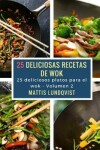 Book cover for 25 deliciosas recetas de wok