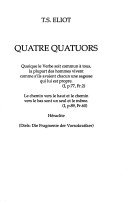 Book cover for Quatre Quatuors