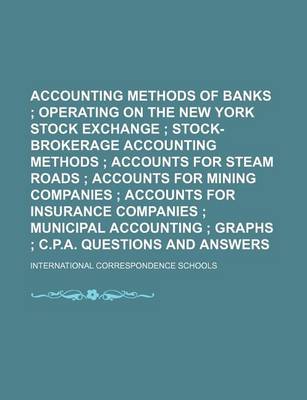 Book cover for Accounting Methods of Banks