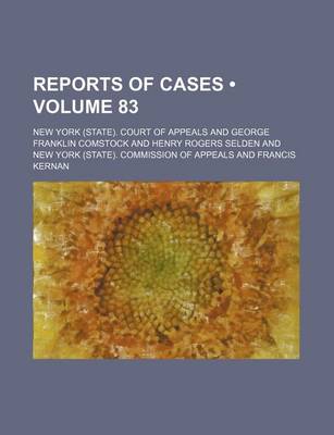 Book cover for Reports of Cases (Volume 83)