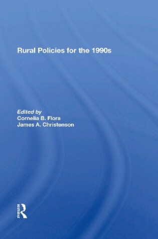 Cover of Rural Policies For The 1990s