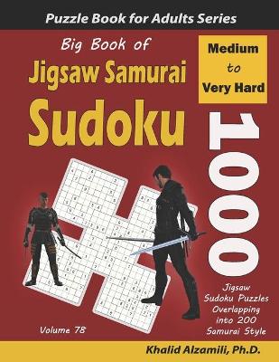 Book cover for Big Book of Jigsaw Samurai Sudoku