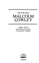Book cover for Cowley Malcolm : Portable Malcolm Cowley