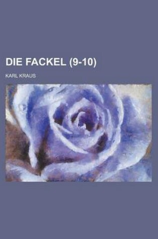 Cover of Die Fackel (9-10)