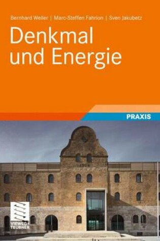 Cover of Denkmal Und Energie