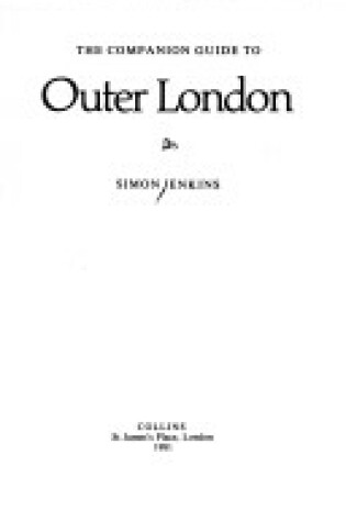 Cover of Outer London