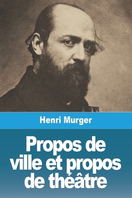 Book cover for Propos de ville et propos de théâtre