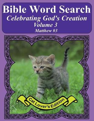 Book cover for Bible Word Search Celebrating God's Creation Volume 3