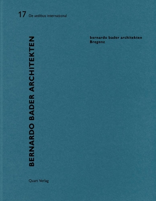 Book cover for Bernardo Bader Architekten - Bregenz