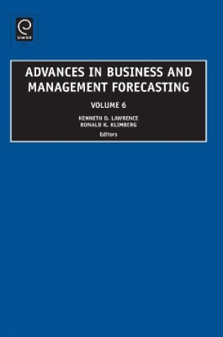 Cover of Advances in Business and Management Forecasting