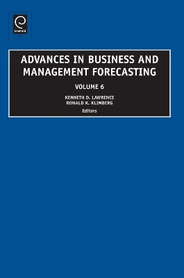 Book cover for Advances in Business and Management Forecasting