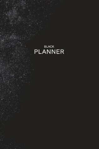 Cover of Undated Black Planner