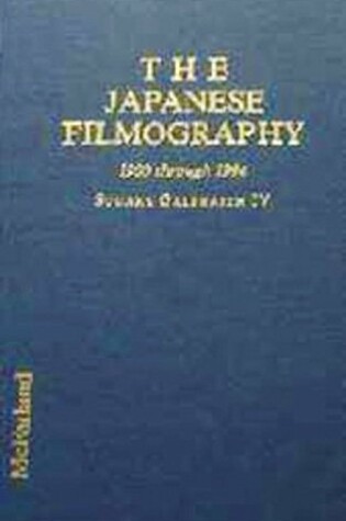 Cover of The Japanese Filmography