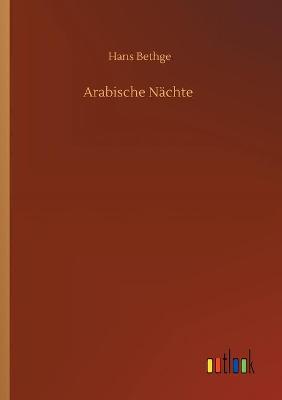 Book cover for Arabische Nächte