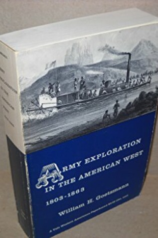 Cover of Army Exploration in the American West, 1803-63