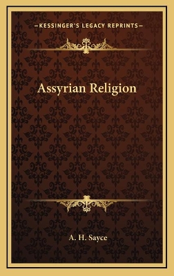 Book cover for Assyrian Religion