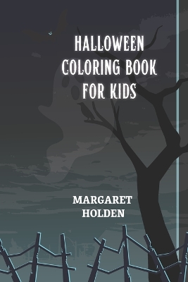 Book cover for Halloween Coloring Book for kids