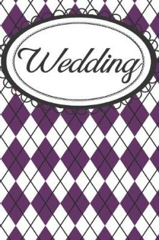 Cover of Witchy Purple Plaid Wedding Planner