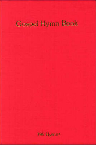 Cover of Gospel Hymn Book