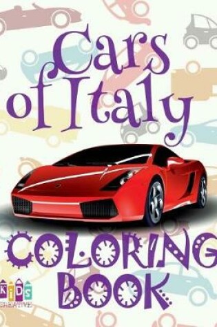 Cover of Cars Of Italy Coloring Book