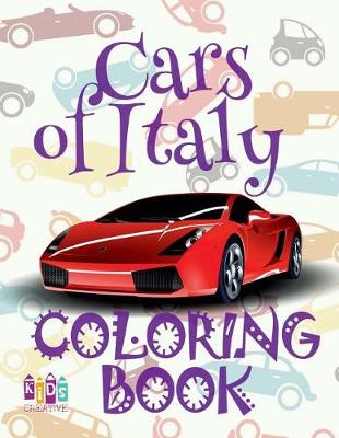Book cover for Cars Of Italy Coloring Book