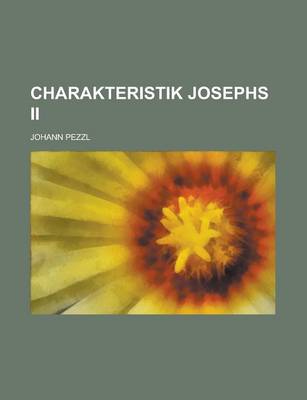 Book cover for Charakteristik Josephs II