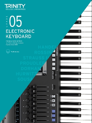 Book cover for Grade 5 Electronic Keyboard Exam Pieces 2019-2022