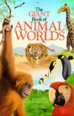 Book cover for The Giant Book of Animal Worlds