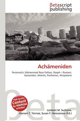 Book cover for Achameniden