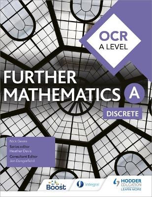 Book cover for OCR A Level Further Mathematics Discrete