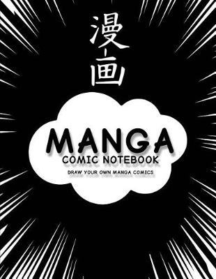 Book cover for Manga Comic Notebook