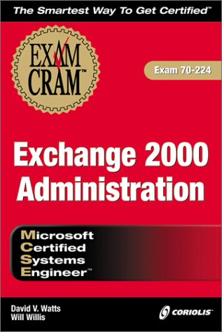 Cover of Mcse Exchange 2000 Administration Exam Cram