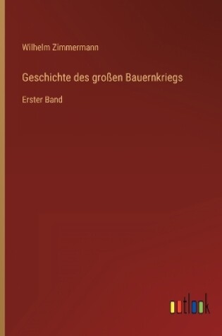 Cover of Geschichte des großen Bauernkriegs