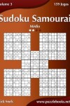 Book cover for Sudoku Samurai - Médio - Volume 3 - 159 Jogos