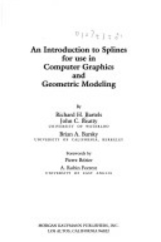 Cover of An Introduction to the Use of Splines in Computer Graphics