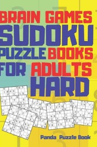 Cover of Brain Games Sudoku Puzzle Books For Adults Hard