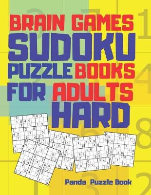Book cover for Brain Games Sudoku Puzzle Books For Adults Hard