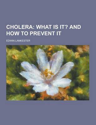 Book cover for Cholera