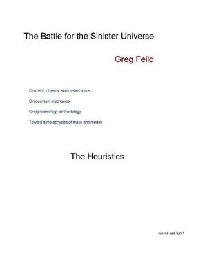 Book cover for The Battle for the Sinister Universe