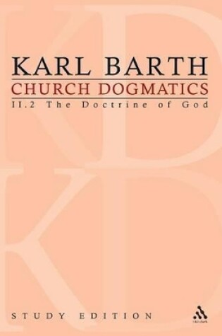 Cover of Church Dogmatics Study Edition 10