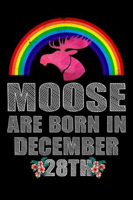 Book cover for Moose Are Born In December 28th