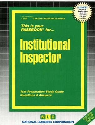 Book cover for Institutional Inspector