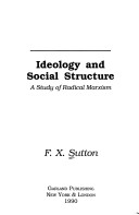 Cover of Ideology & Social Struct