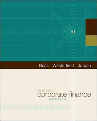Book cover for Essentials of Corporate Finance