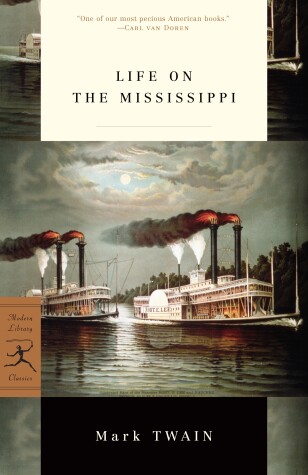 Book cover for Life on the Mississippi