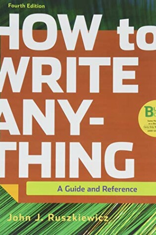 Cover of Loose-Leaf Version for How to Write Anything