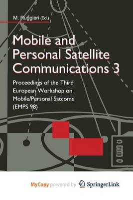 Book cover for Mobile and Personal Satellite Communications 3