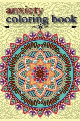 Cover of Anxiety coloring book